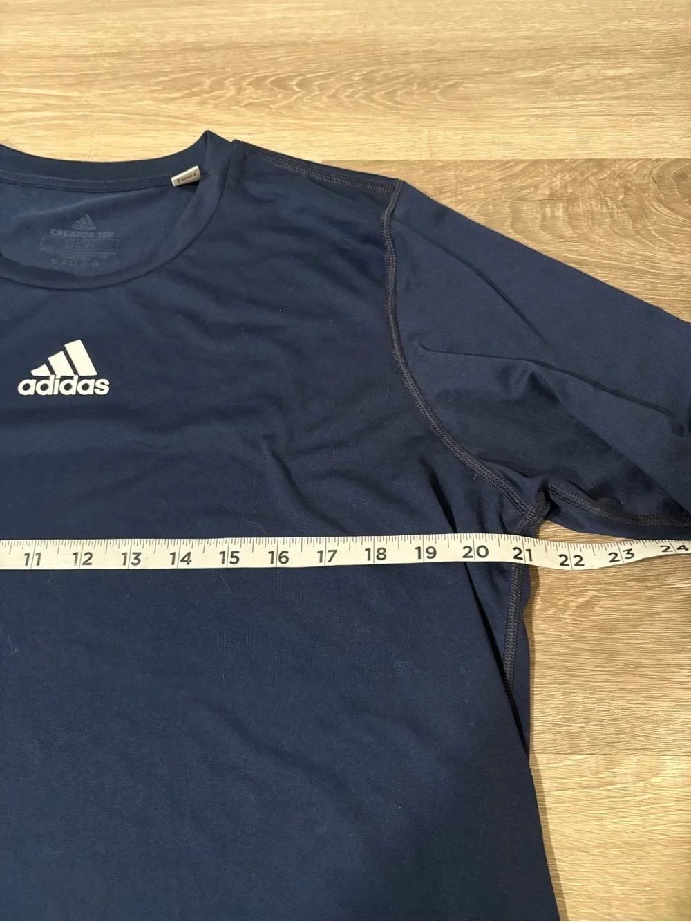 Adidas Men’s Navy Long Sleeve Performance Shirt